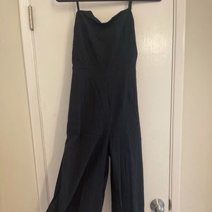 NEW Princess Polly Black Tie Jumpsuit